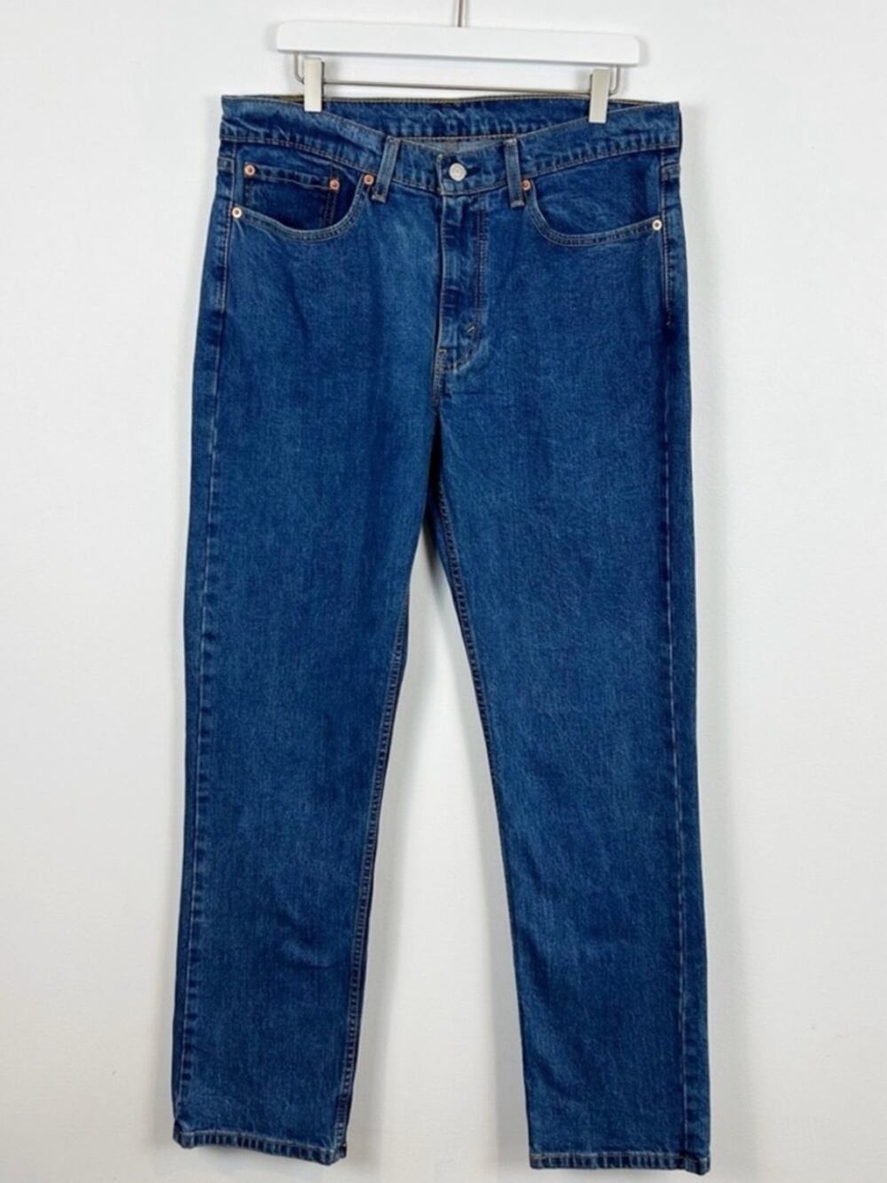 Levi's 514 Straight Fit Jeans Size 35 x 34